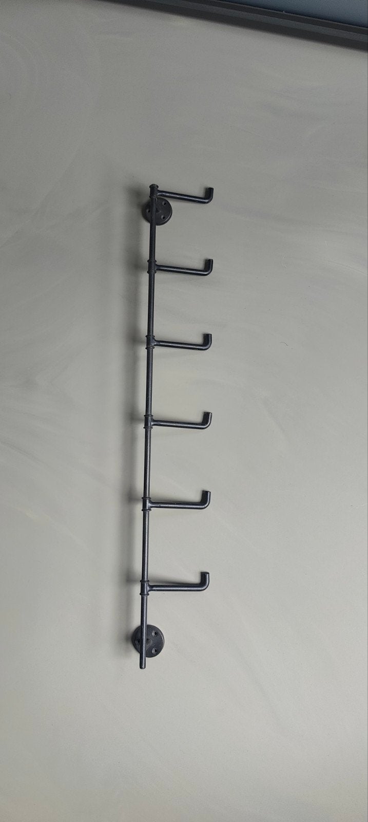 Wandkapstok/kledingrek 80cm met draaibare haken, Wandkapstok, Nieuw, Ophalen of Verzenden, Minder dan 100 cm