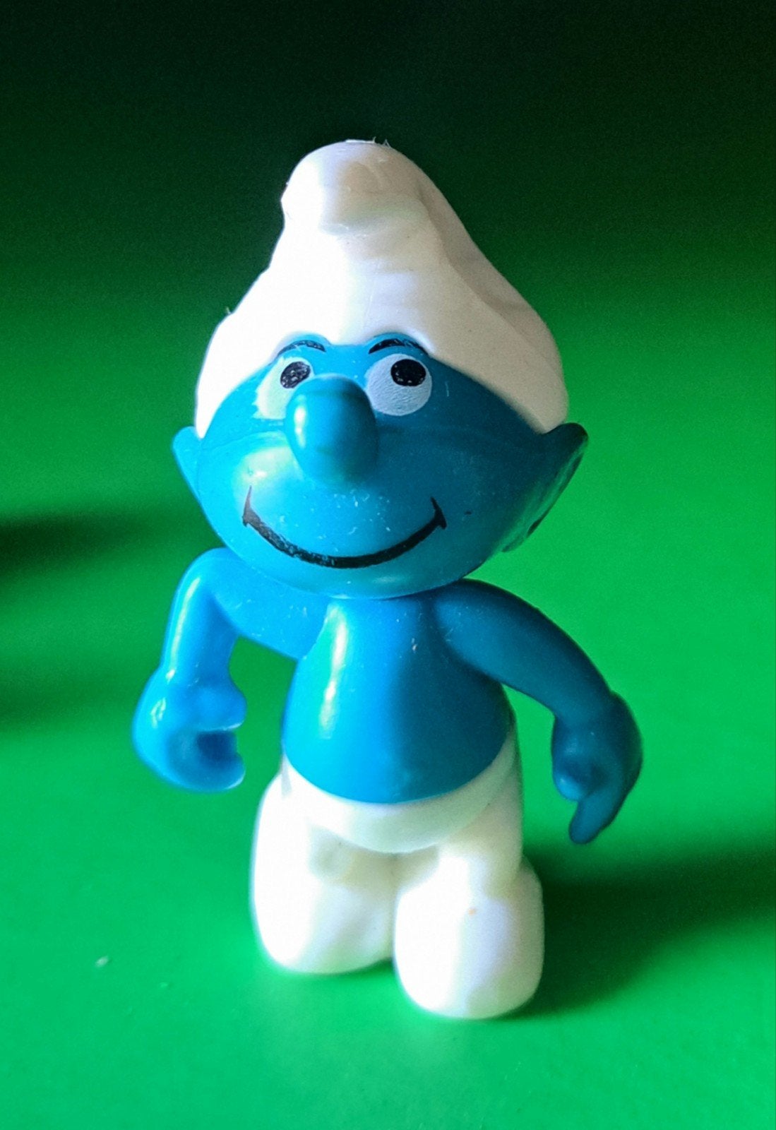 Smurf Figuurtje - Klassieke Smurf, Ophalen of Verzenden, Gebruikt, Overige Smurfen, Poppetje, Figuurtje of Knuffel