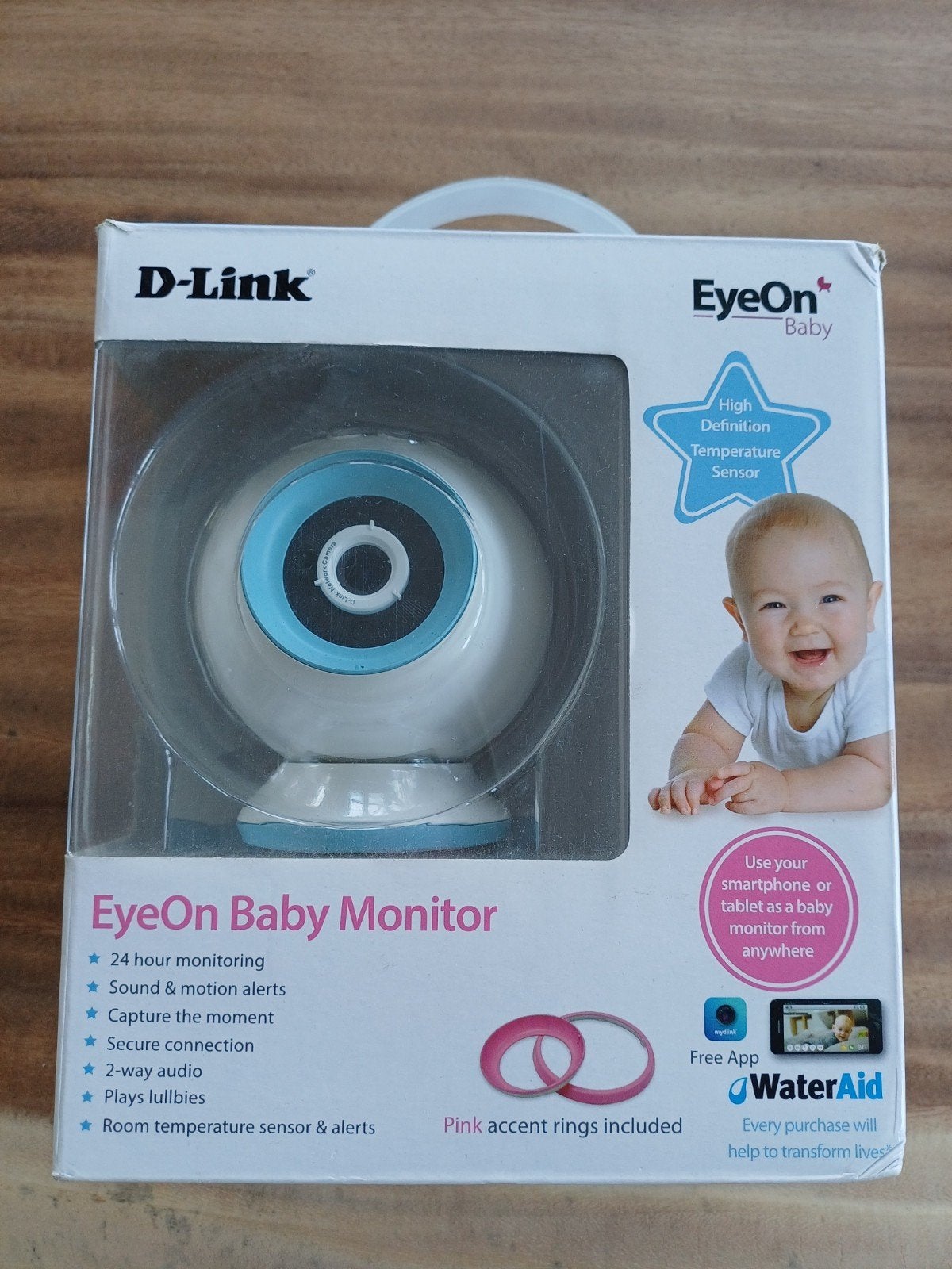 D-Link EyeOn Baby Monitor - HD Babyfoon met Camera, Ophalen, Zo goed als nieuw, 250 meter of meer, Camera