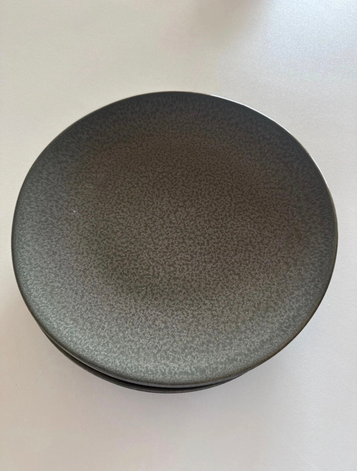 Hema porto servies dinerbord 4 stuks groen, Ophalen of Verzenden, Zo goed als nieuw, Bord(en), Overige stijlen