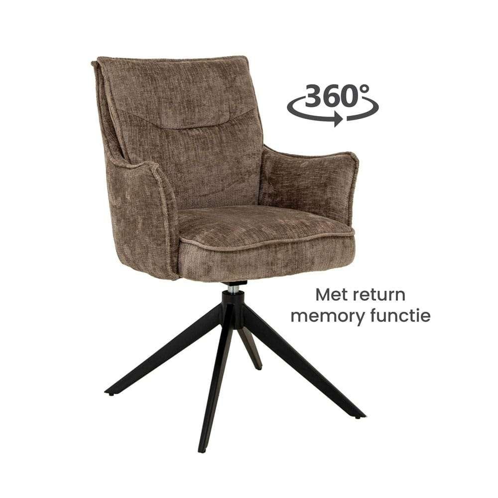 LAATSTE RONDE LUXE SAVONA WEER OP VOORRAAD €129 PER STUK!!, Huis en Inrichting, Stoelen, Bruin, Overige materialen, Nieuw, Ophalen of Verzenden