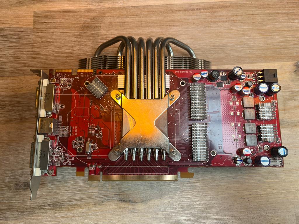 ATI RADEON HD 3850 256M videokaart, Computers en Software, Videokaarten, Gebruikt, PCI-Express 2, GDDR3, Ophalen of Verzenden