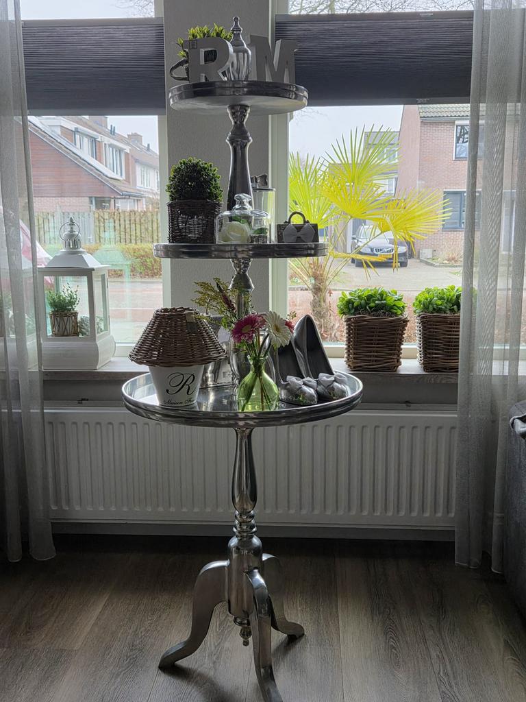 Riviera Maison, Ophalen of Verzenden, Zo goed als nieuw, Rond, Minder dan 55 cm