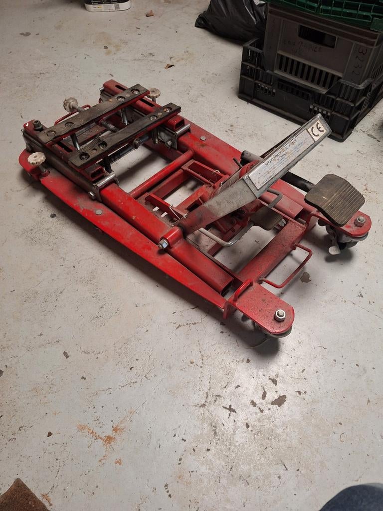 Hydraulische motorfietskrik 3 ton, Ophalen of Verzenden