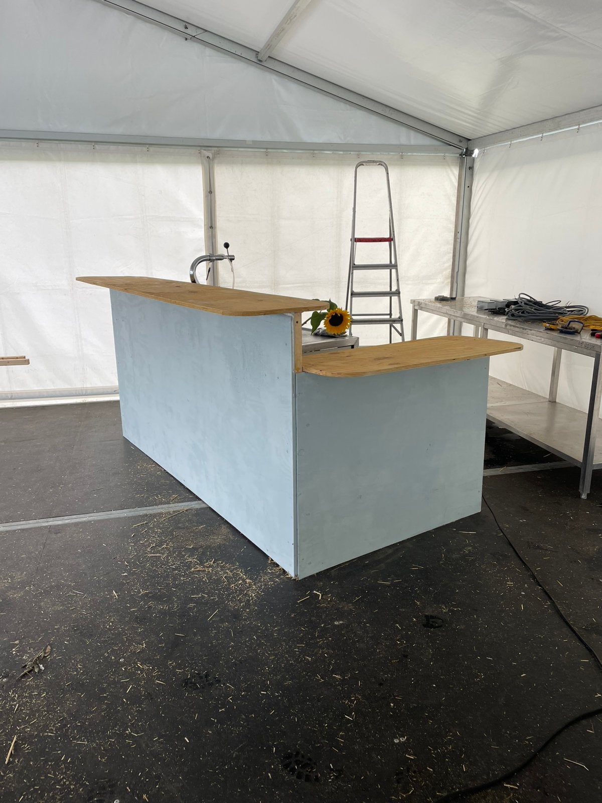 Bar ombouw, Ophalen, Zo goed als nieuw