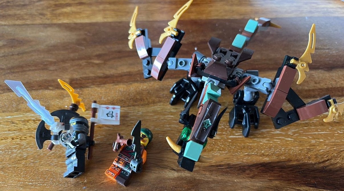 Lego Ninjago Cole's Dragon 70599, Ophalen of Verzenden, Zo goed als nieuw
