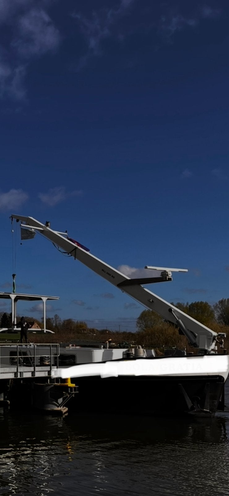 Hydraulische autokraan 3500 kg, Ophalen, Gebruikt, Overige brandstoffen