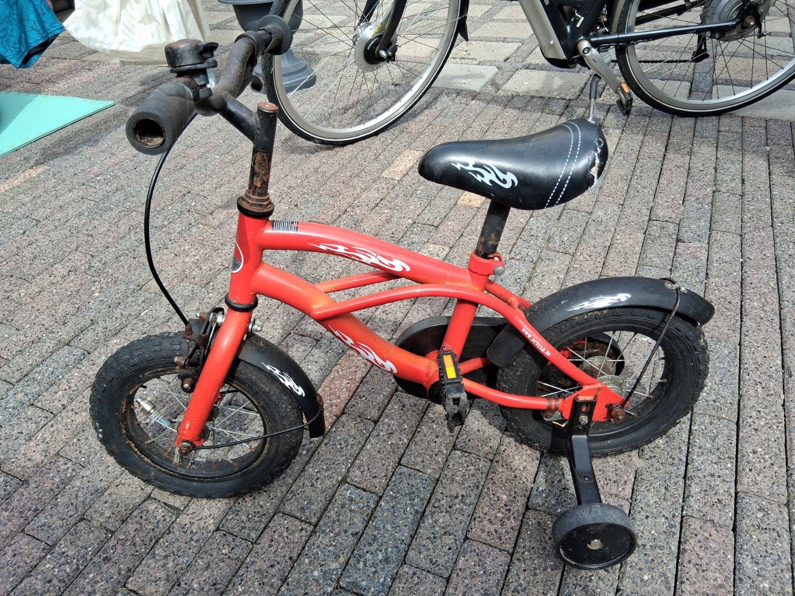 Gebruikte 10 inch kinderfiets, Ophalen, Gebruikt, Minder dan 16 inch
