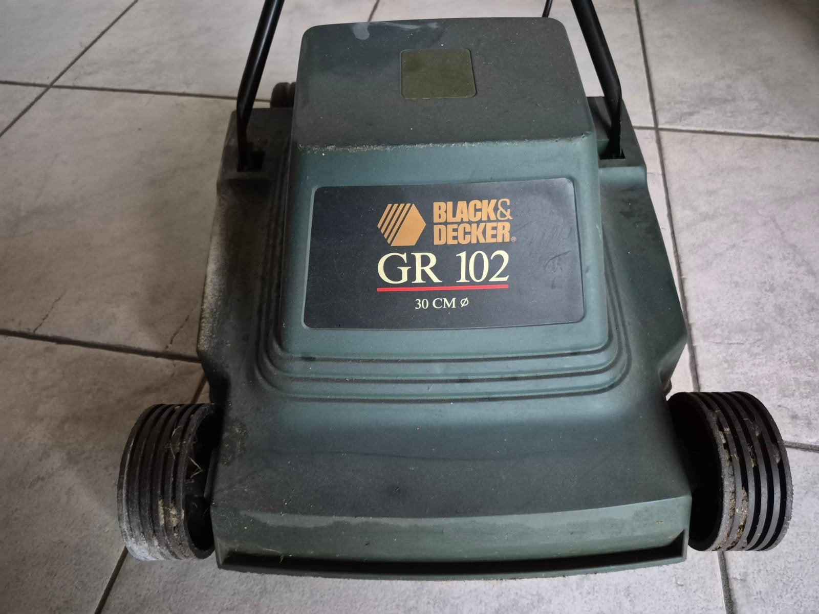 Elektrische grasmaaier, Ophalen, Cirkelmaaier, Gebruikt, Black & Decker