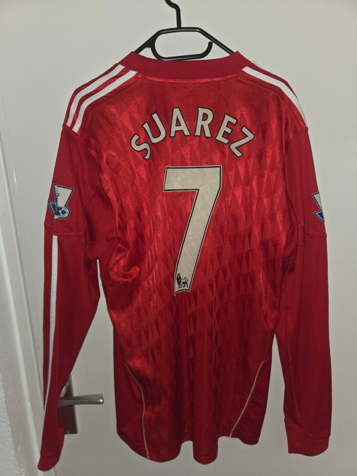 luis Suarez Liverpool voetbalshirt L, Maat L, Ophalen of Verzenden, Gebruikt, Shirt