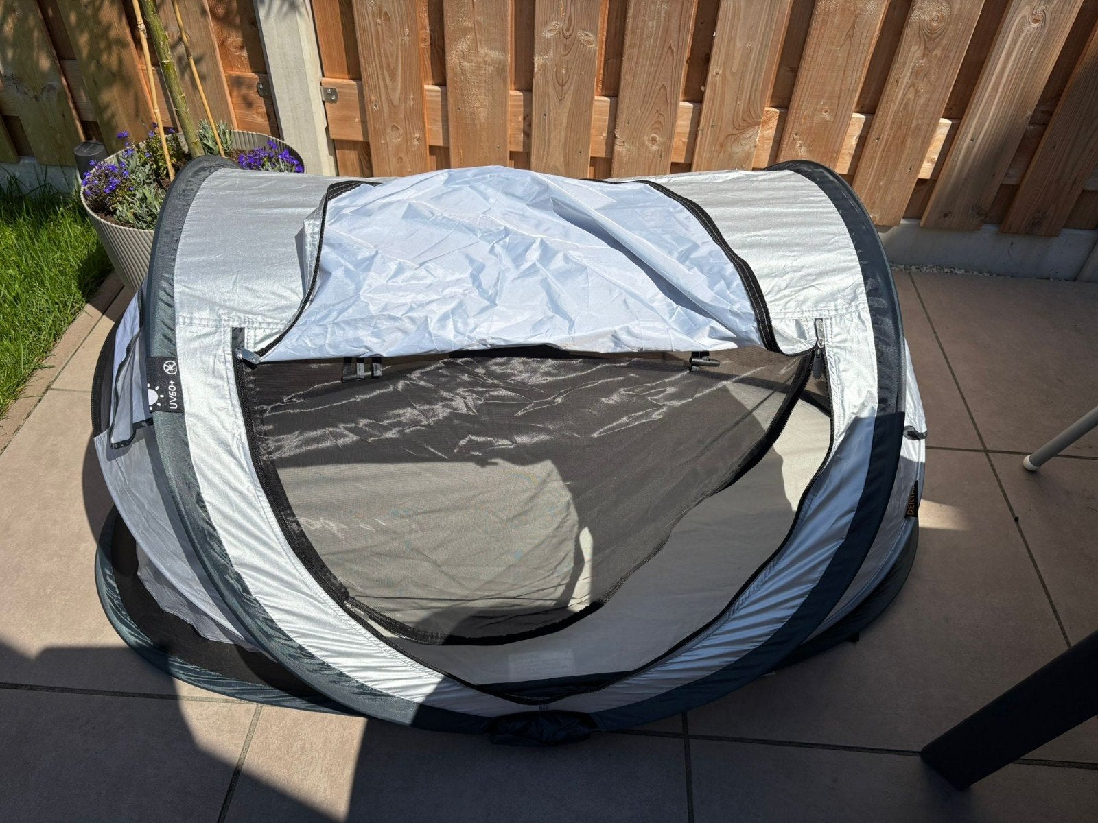 Deryan de luxe peuterbed (pop-up), Ophalen of Verzenden, Zo goed als nieuw, Overige typen