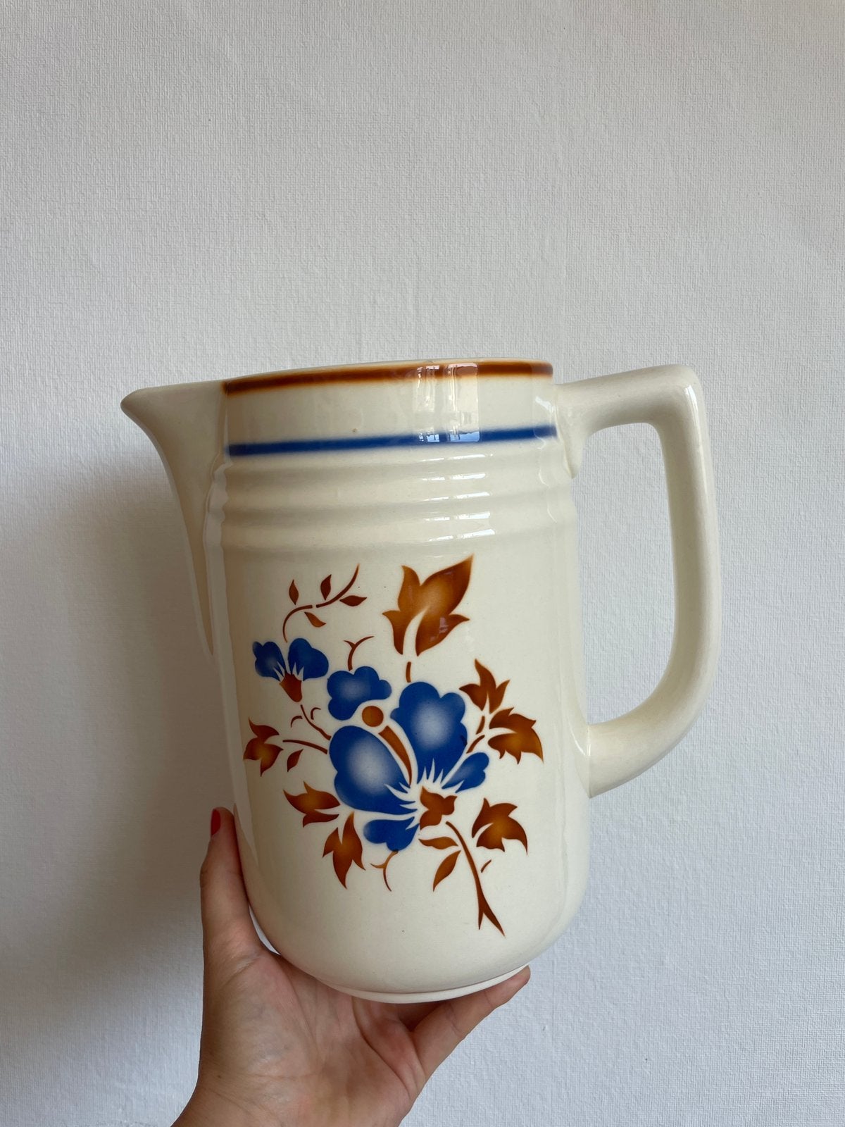 Vintage waskan van Steingutfabrik Colditz, Antiek en Kunst, Ophalen