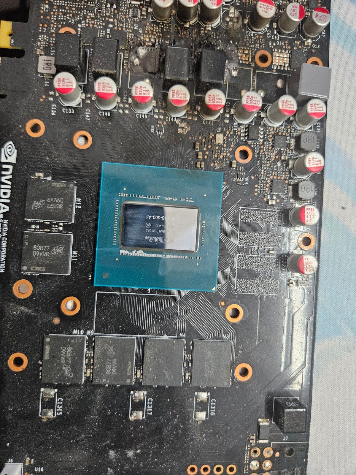 inno3d GTX 1660 6GB(Explodeerd) Voor onderdelen., Computers en Software, Ophalen, Niet werkend, Nvidia
