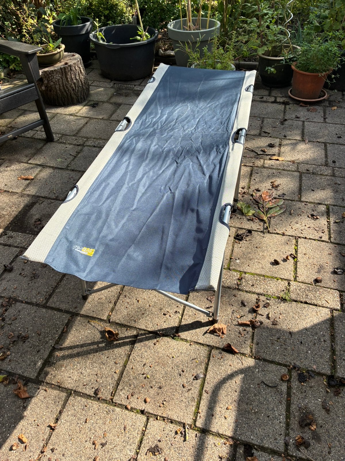 Campingbed opvouwbaar in prima staat Campart travel, Caravans en Kamperen, Ophalen, Zo goed als nieuw