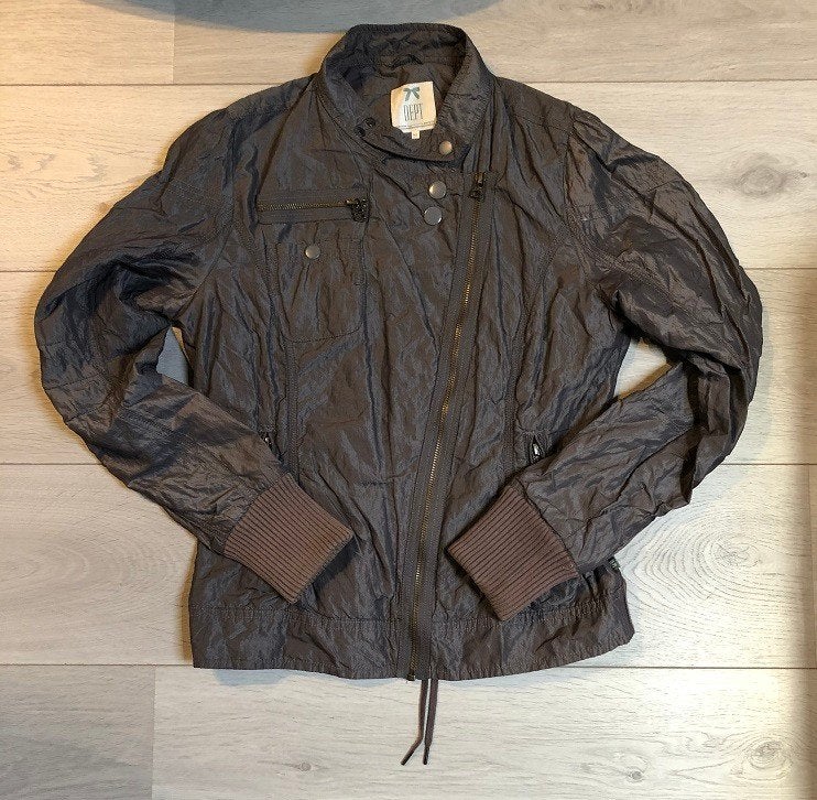 Dept Damesjas (maat M), Kleding | Dames, Jassen | Zomer, Ophalen of Verzenden, Gedragen, Maat 38/40 (M), Overige kleuren
