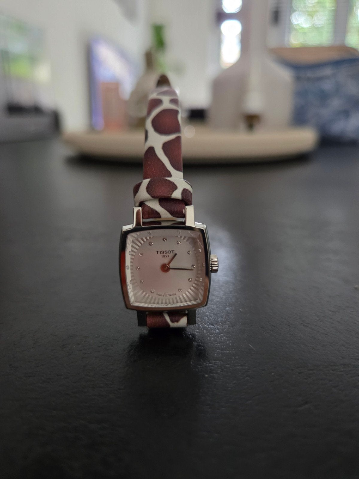 tissot horloge nieuw, Overige materialen, Leer, Polshorloge, Nieuw