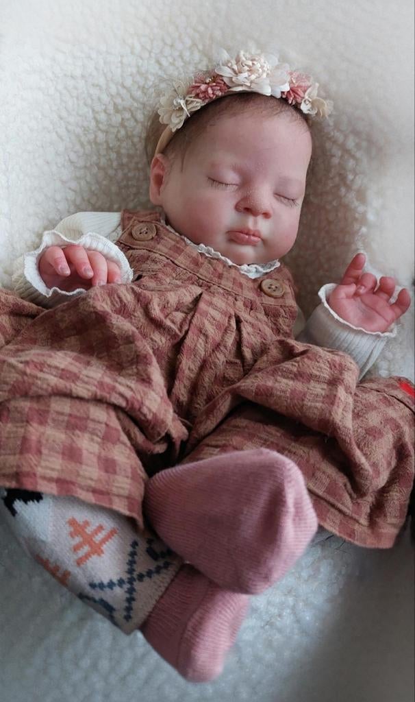 Reborn Esenia van Irina Kaplanskaya met COA, Ophalen of Verzenden, Nieuw, Pop