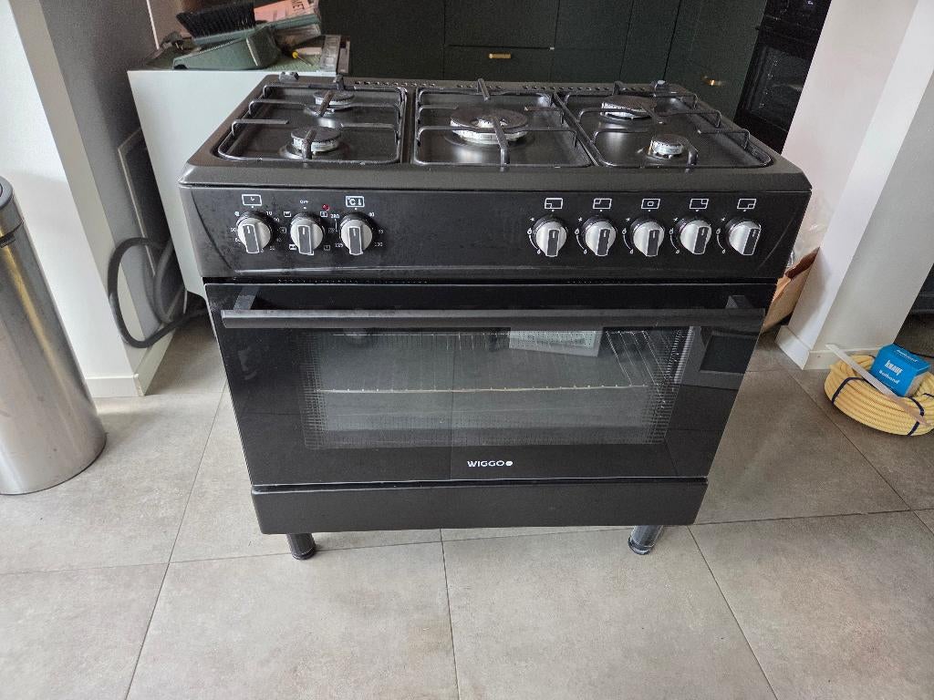 Gasfornuis oven combi, Ophalen, Gebruikt, Hete lucht, 60 cm of meer