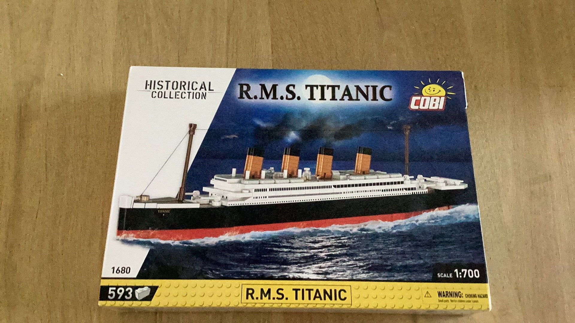 cobi titanic, Hobby en Vrije tijd, Modelbouw | Boten en Schepen, Ophalen, Gebruikt