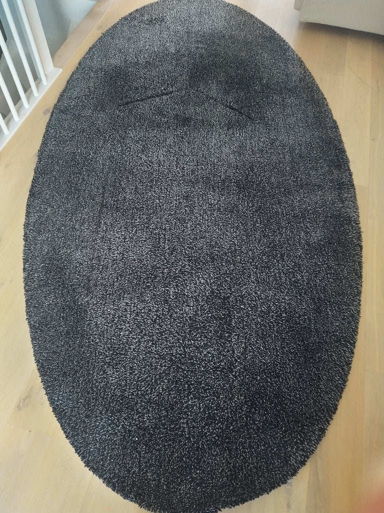 Wollen ovaal vloerkleed 250x170, Gebruikt, 150 tot 200 cm, Ophalen of Verzenden, Ovaal