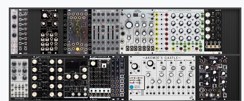 Eurorack Modulair Modular VERSE VANGST MET TOPMODULES, Muziek en Instrumenten, Synthesizers, Ophalen of Verzenden, Zo goed als nieuw