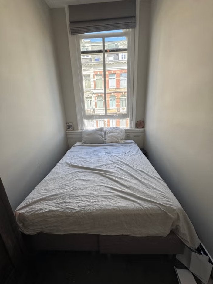 Bed, Ophalen, Gebruikt, Overige kleuren, 140 cm
