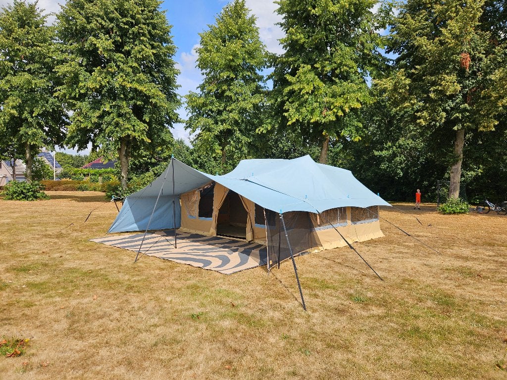Campooz Red Ruby (blue-edition) 2025, Caravans en Kamperen, Vouwwagens, Ophalen, Meerkleurig, Campooz, Tot en met 6