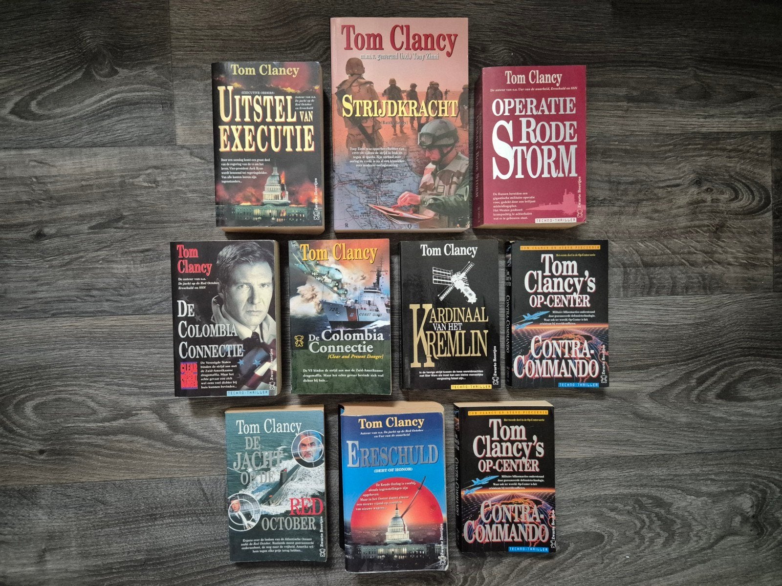 Tom Clancy boeken, losse verkoop is mogelijk, Boeken, Ophalen of Verzenden, Gelezen, Tom Clancy