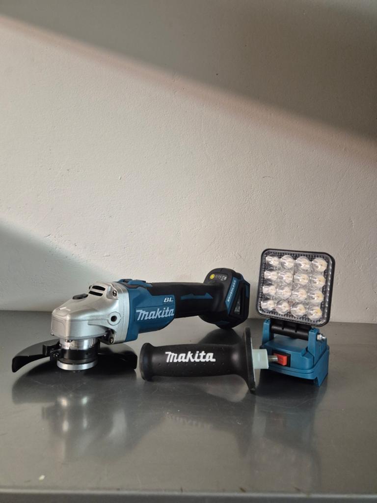 Makita DGA504 18v accu slijper / slijptol / looplamp NIEUW, Ophalen of Verzenden, Nieuw, Minder dan 700 watt, Haakse handslijpmachine