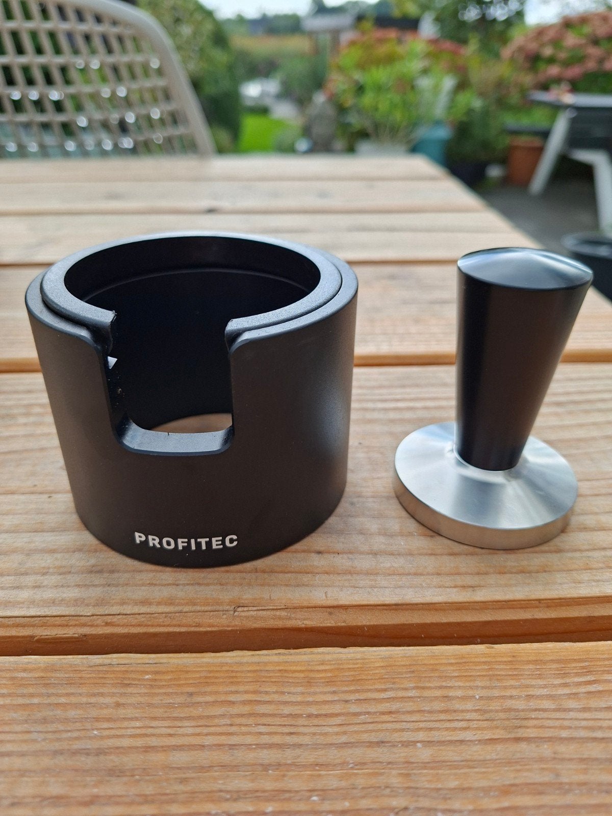 Profitec Tamper met houder, Ophalen of Verzenden