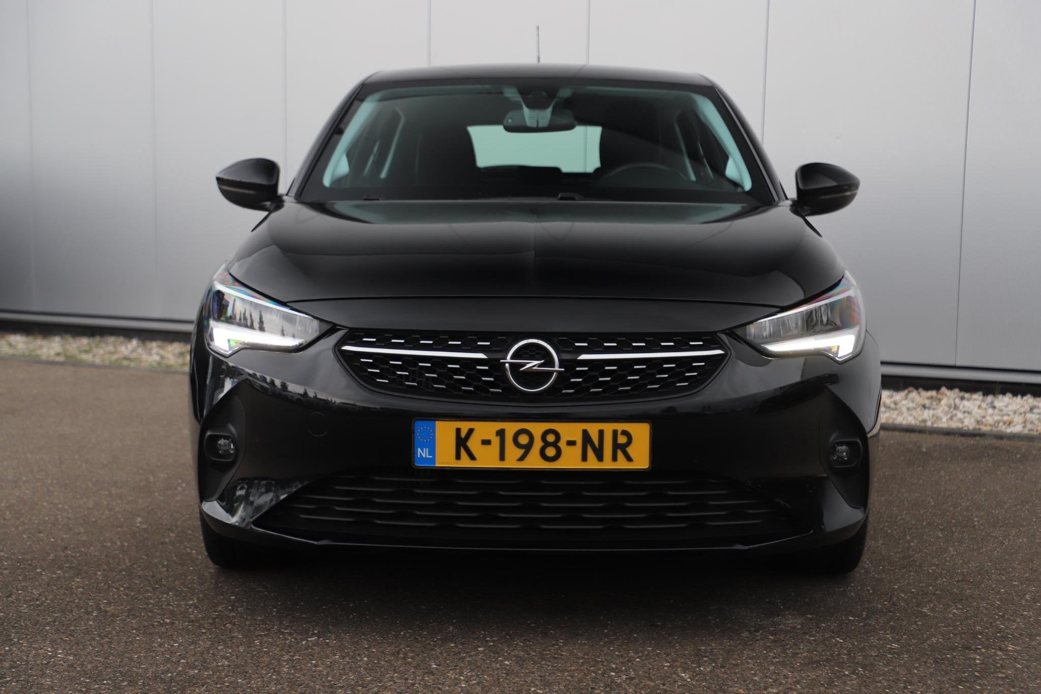 Opel Corsa 1.2 Elegance 102PK Half Leder LMV LED Virtual Coc, Auto's, Stof, Gebruikt, Euro 6, Met garantie (alle)