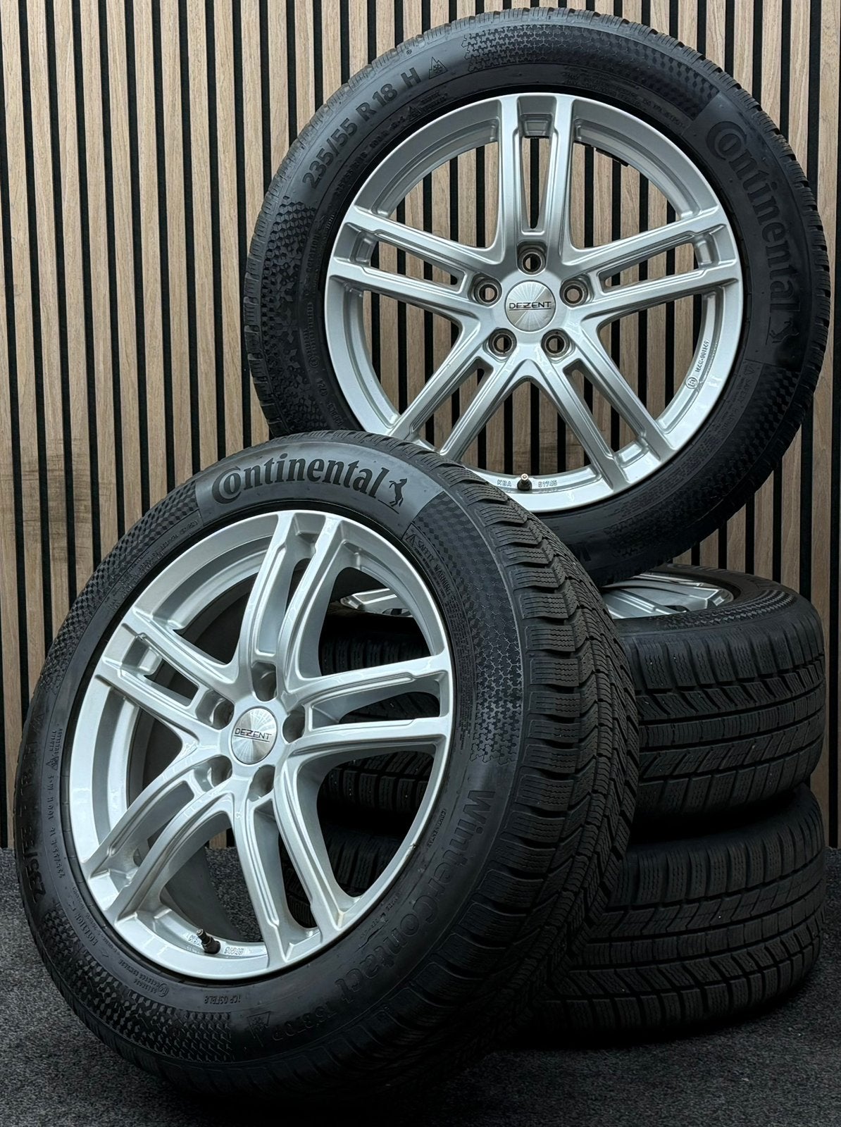 18 inch Dezent TA - Volvo XC40 Lynk&Co 01 5x108 Continental, Ophalen, 18 inch, ., Banden en Velgen