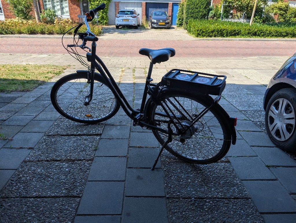 Decathlon Elops 120E, Fietsen en Brommers, Elektrische fietsen, Gebruikt, 55 tot 59 cm, 30 tot 50 km per accu, Ophalen