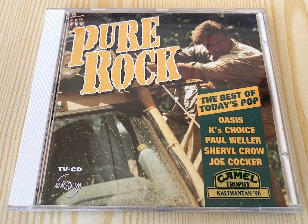 CD Various - Pure Rock (Poprock, Rock), Ophalen, Zo goed als nieuw, Rock en Metal, Verzamelalbum