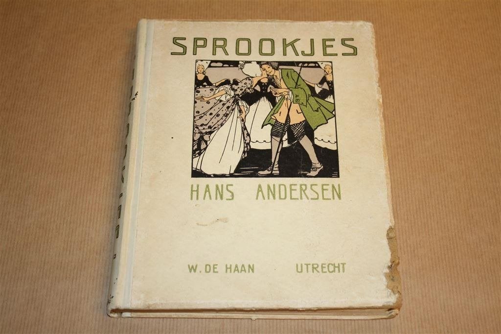 Sprookes van Andersen - Ill. Rie Cramer - Ca 1925 !!, Boeken, Ophalen of Verzenden, Gelezen
