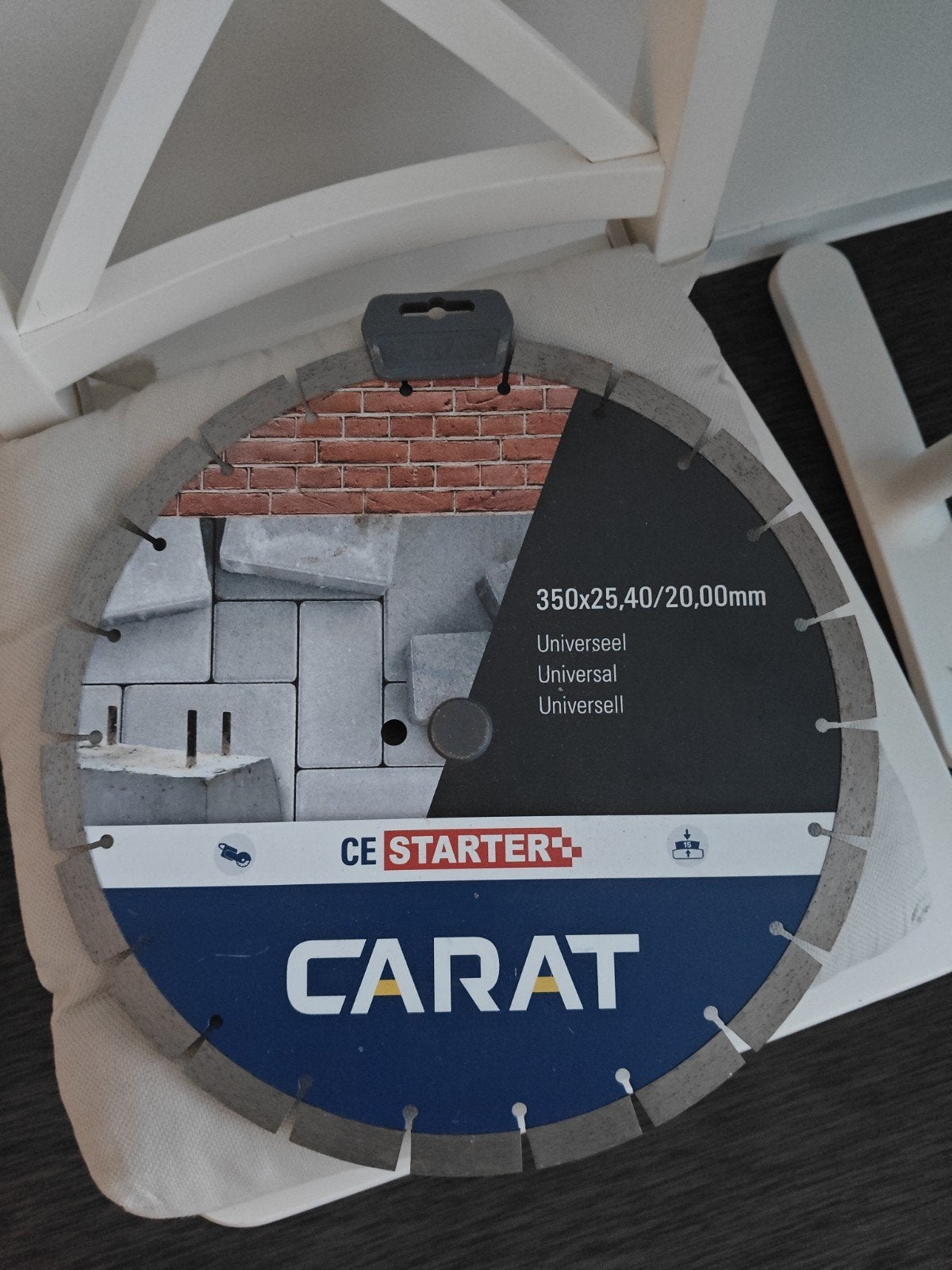 Nieuw zaagblad beton, Doe-het-zelf en Verbouw, Gereedschap | Zaagmachines, 70 mm of meer, Nieuw, Ophalen of Verzenden, Afkortzaag