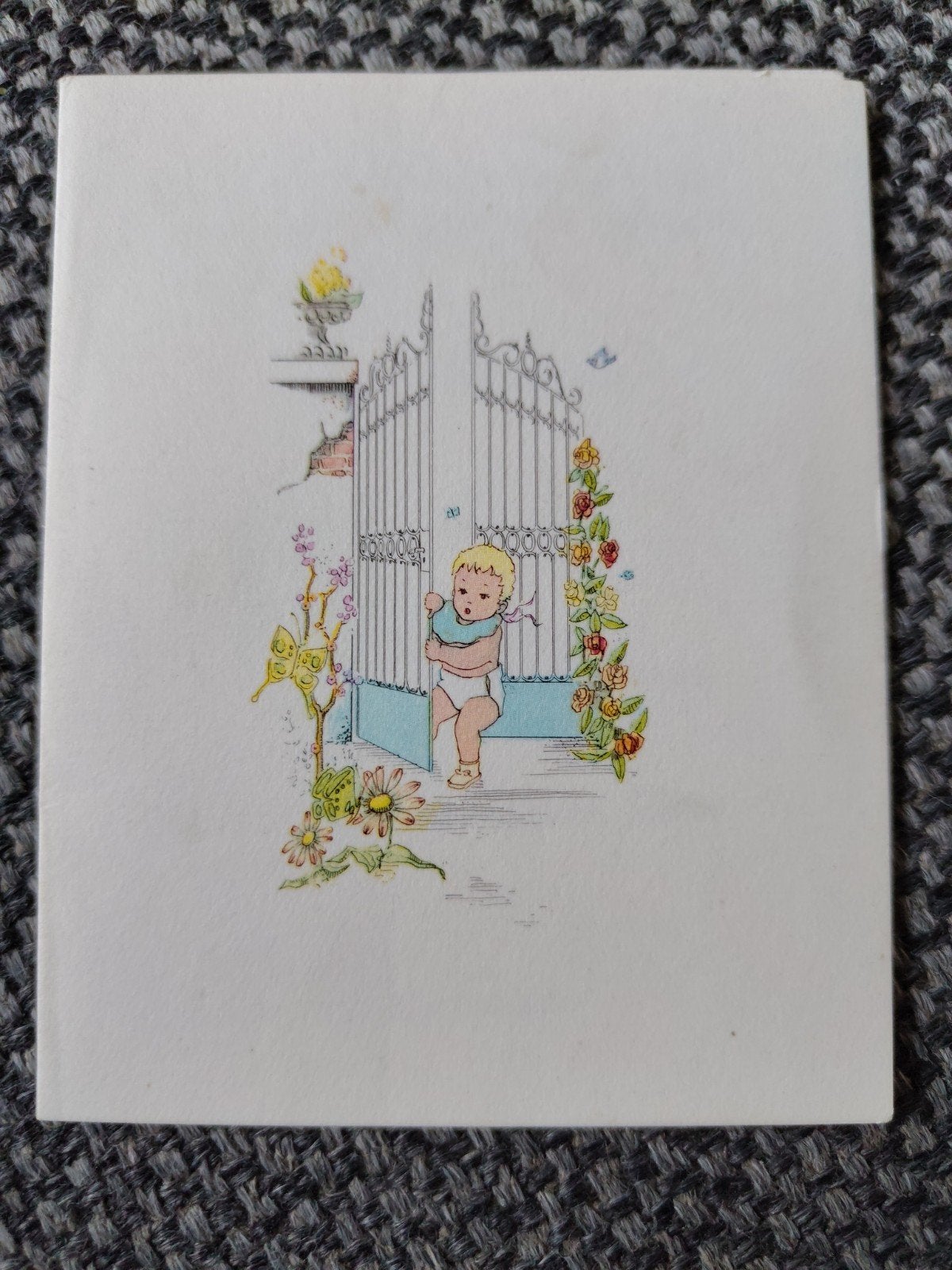 Henri te Nieuw-Vennep, Verzamelen, Ophalen of Verzenden, Voor 1970, Geboortekaartje
