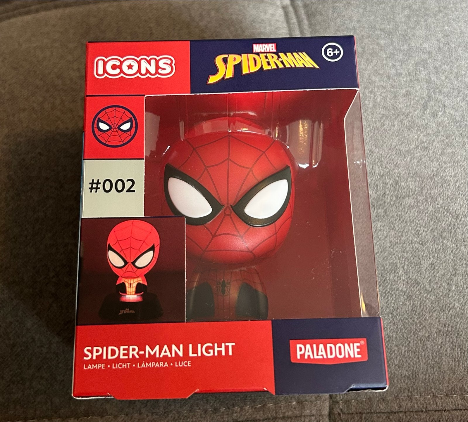 Spider-Man Light - Paladone Icons #002, Huis en Inrichting, Nieuw, Kunststof, Ophalen of Verzenden, Modern