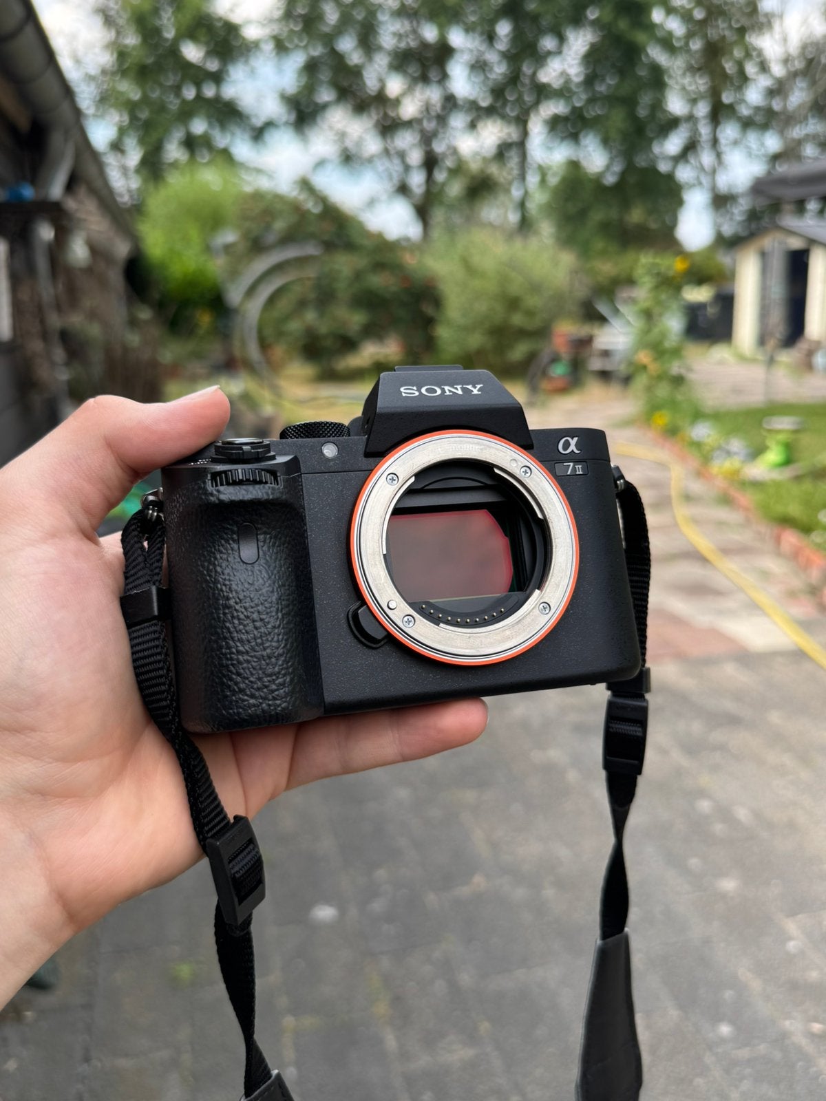 Sony a7 ii + sony 28-70mm lens + tas & meer, Ophalen of Verzenden, Zo goed als nieuw, 24 megapixels, Lensdop