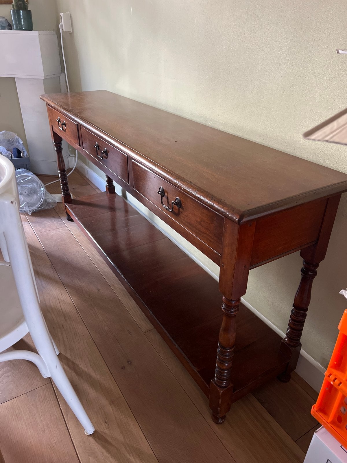 Antieke Console Tafel met Lades - Klassiek Houten Dressoir, Ophalen