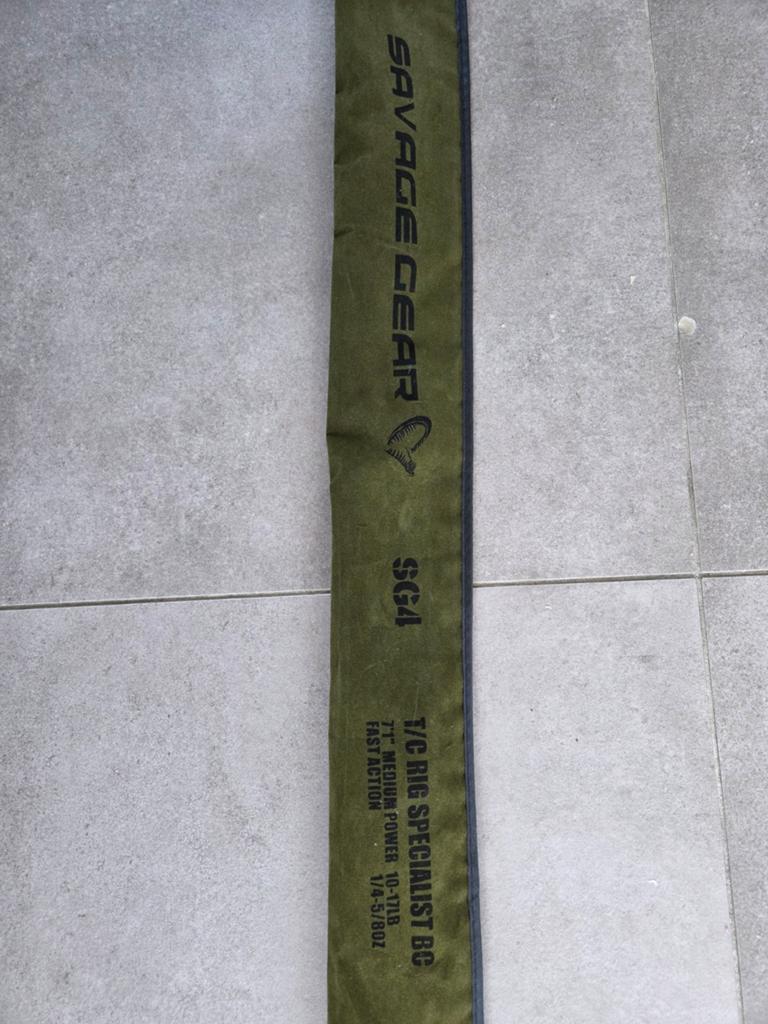 Nieuwe Savage Gear SG4 T/C Rig Specialist 216cm 7-18gr, Watersport en Boten, Hengelsport | Roofvissen, Ophalen, Nieuw, Werphengel