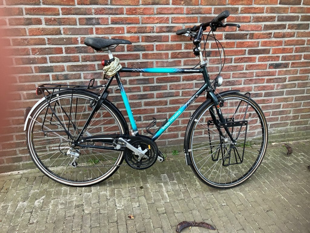 Koga Miyata Worldtraveller, Fietsen en Brommers, Fietsen | Heren | Sportfietsen en Toerfietsen, Ophalen, 28 inch, Gebruikt, Velgrem