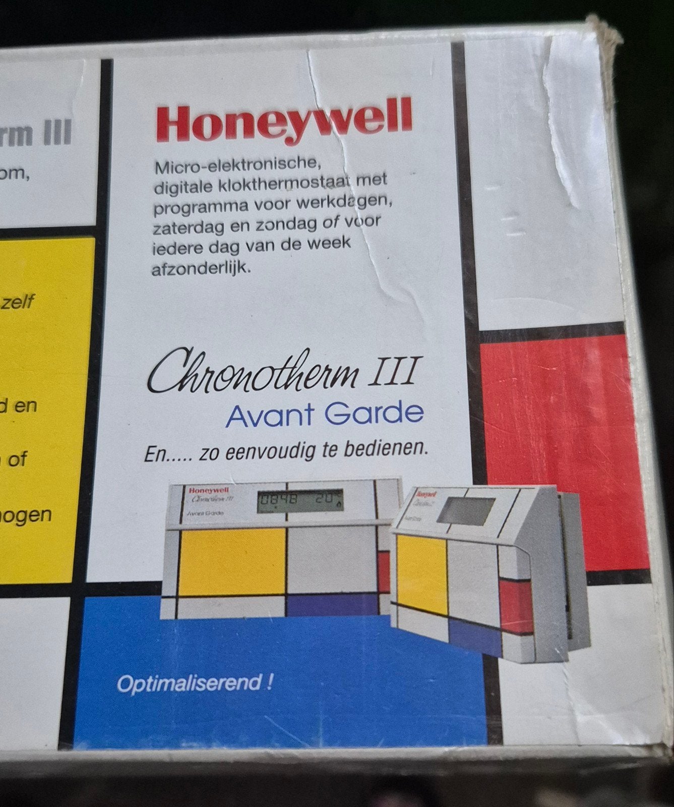 Honeywell Chronotherm III, Doe-het-zelf en Verbouw, Thermostaten, Ophalen