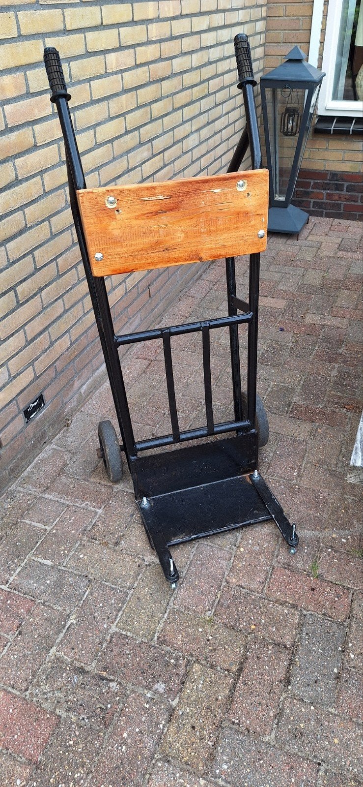 Buitenboordmotor bok.wagen, Ophalen