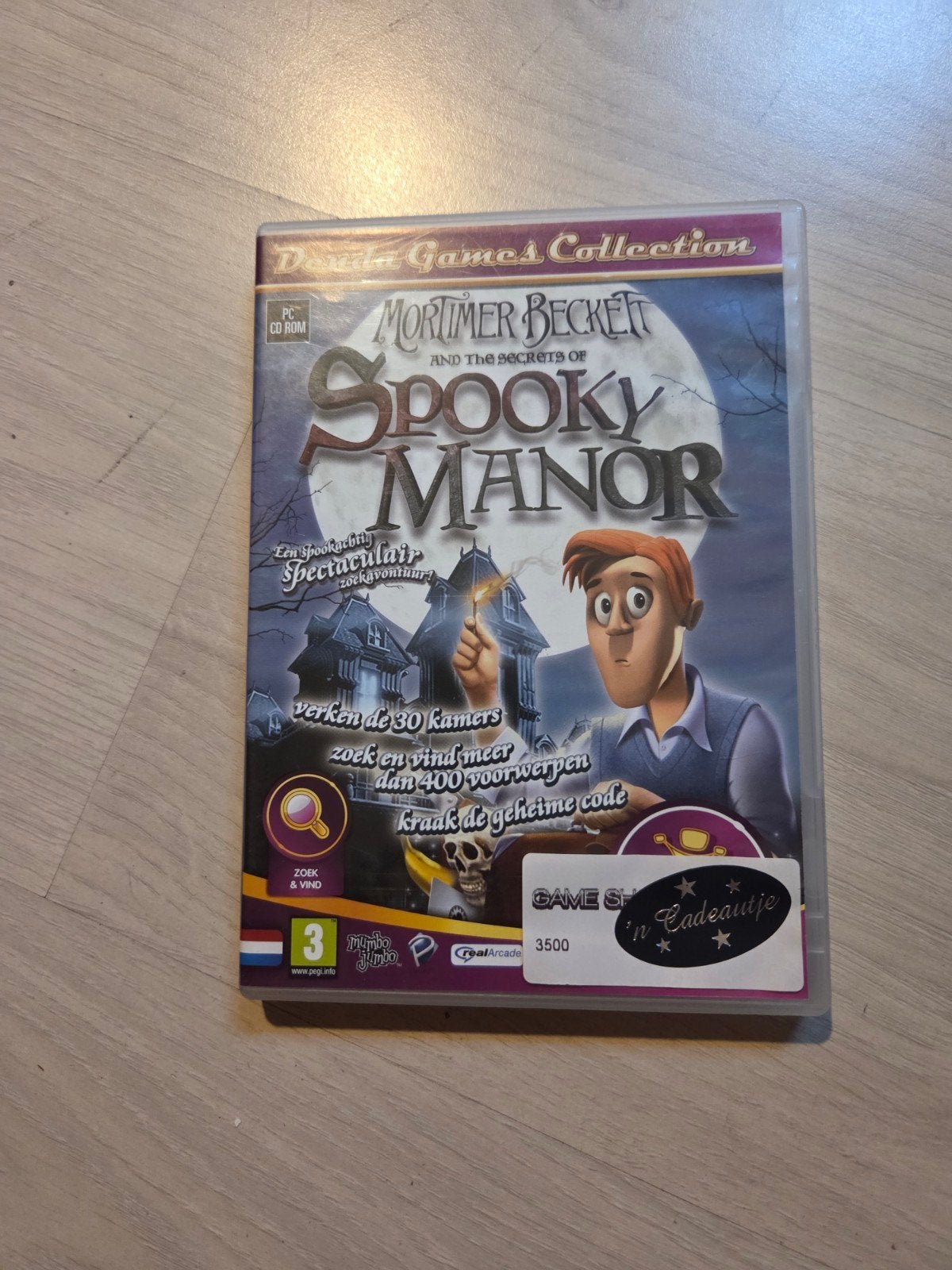 Mortimer Beckett and the Secrets of Spooky Manor, PC, Spelcomputers en Games, Games | Pc, Zo goed als nieuw, Avontuur en Actie