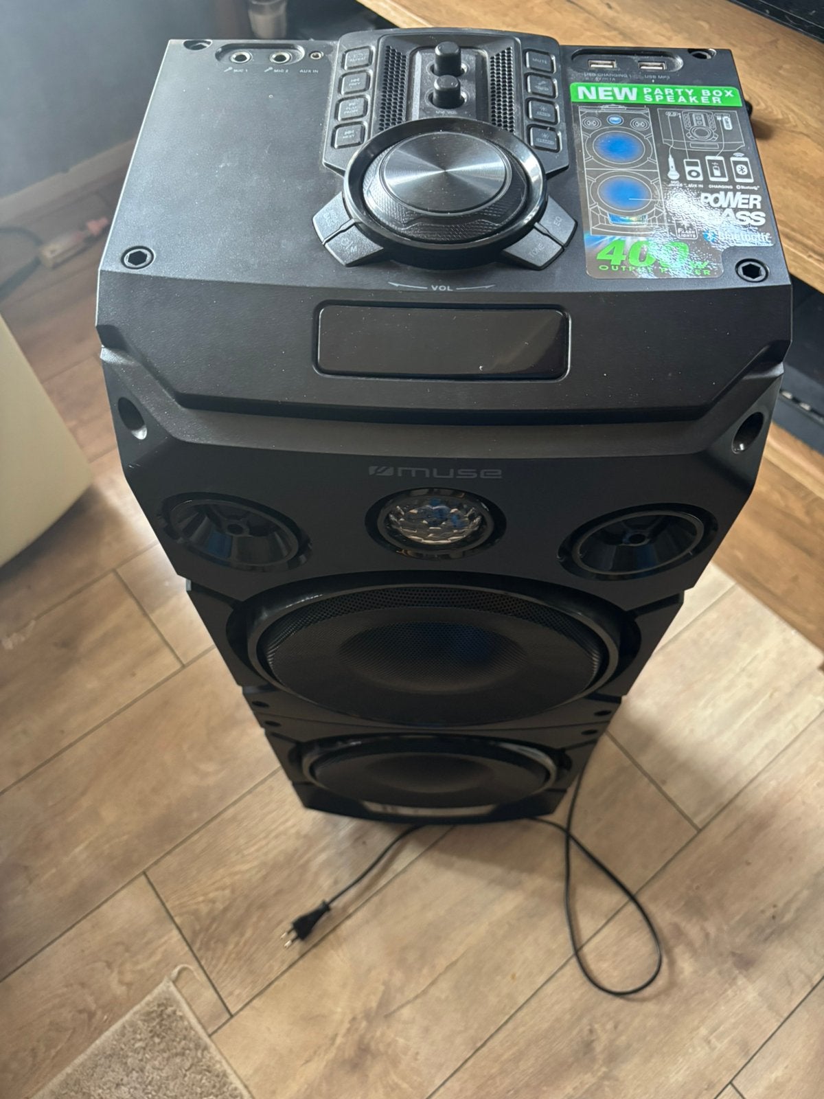 Partybox, Ophalen, Zo goed als nieuw, Luidspreker(s)