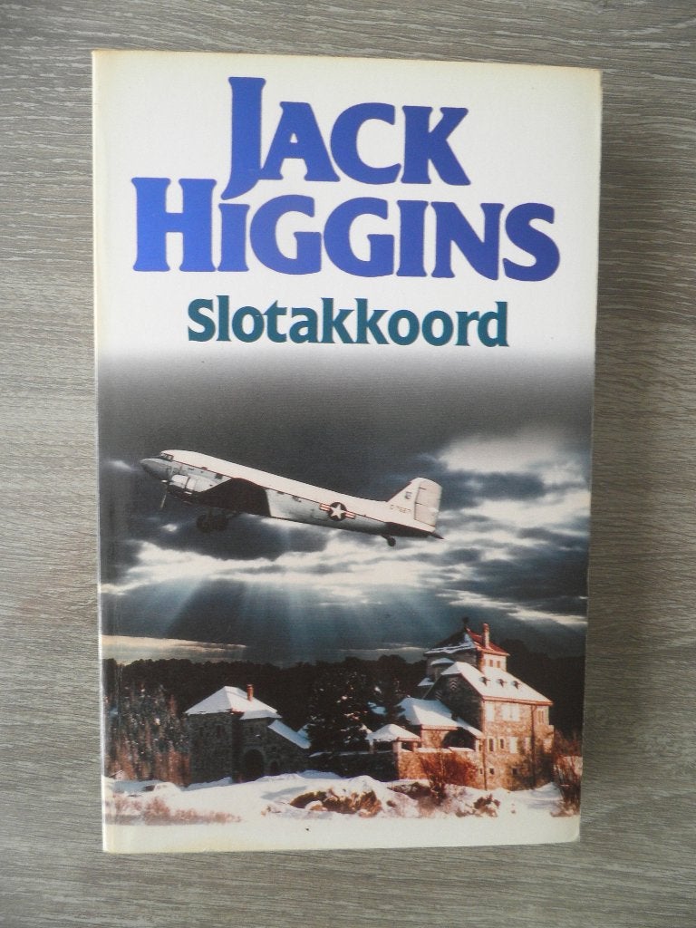 Slotakkoord, Boeken, Ophalen of Verzenden, Gelezen, Jack higgins