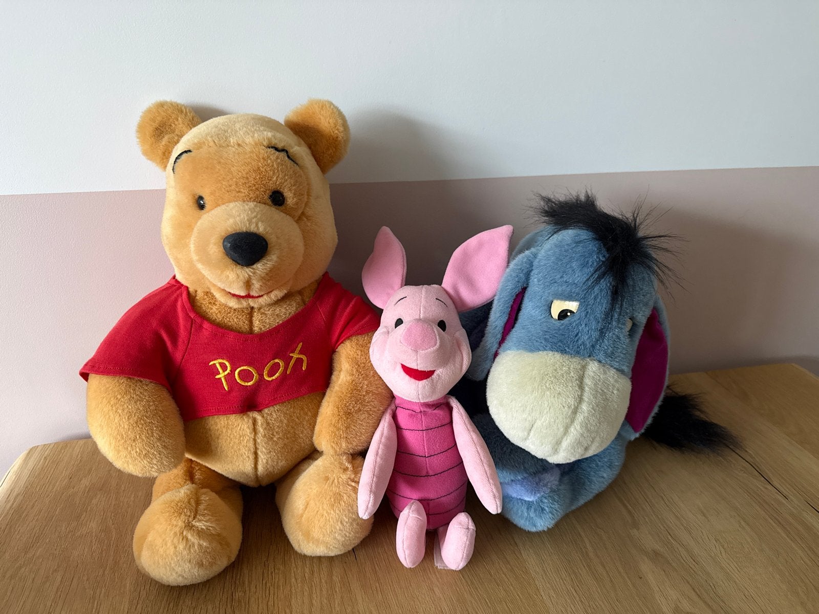 Winnie de Poeh, Knorretje en Iejoor knuffels, Kinderen en Baby's, Ophalen, Disney, Overige typen, Zo goed als nieuw