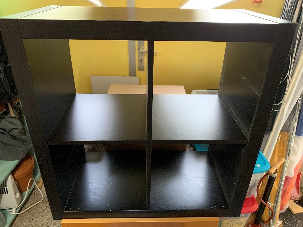 Gratis Ikea vakkenkast (4 vakken) gratis, Ophalen, Gebruikt, 50 tot 100 cm, Minder dan 100 cm