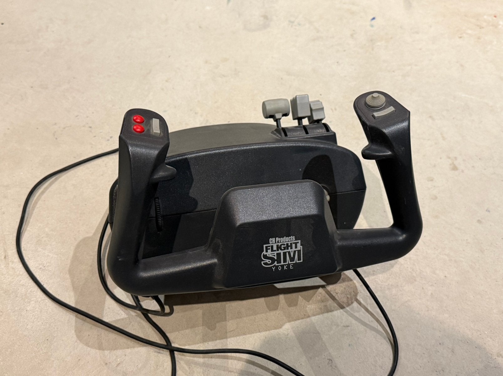 Flight simulator yoke, Ophalen of Verzenden, Gebruikt